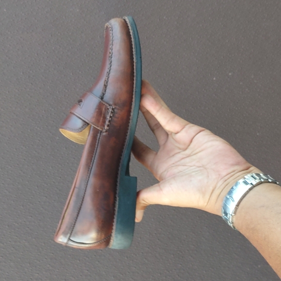 JOHNSTON MURPHY Men's Ainsworth Penny 20-7796 Mahogany - Picture 12 of 17